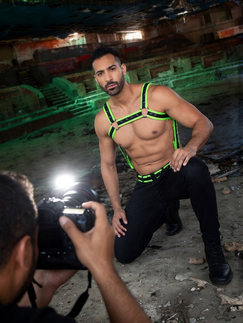 Arnés de Cuerpo Entero Neo Neon Green