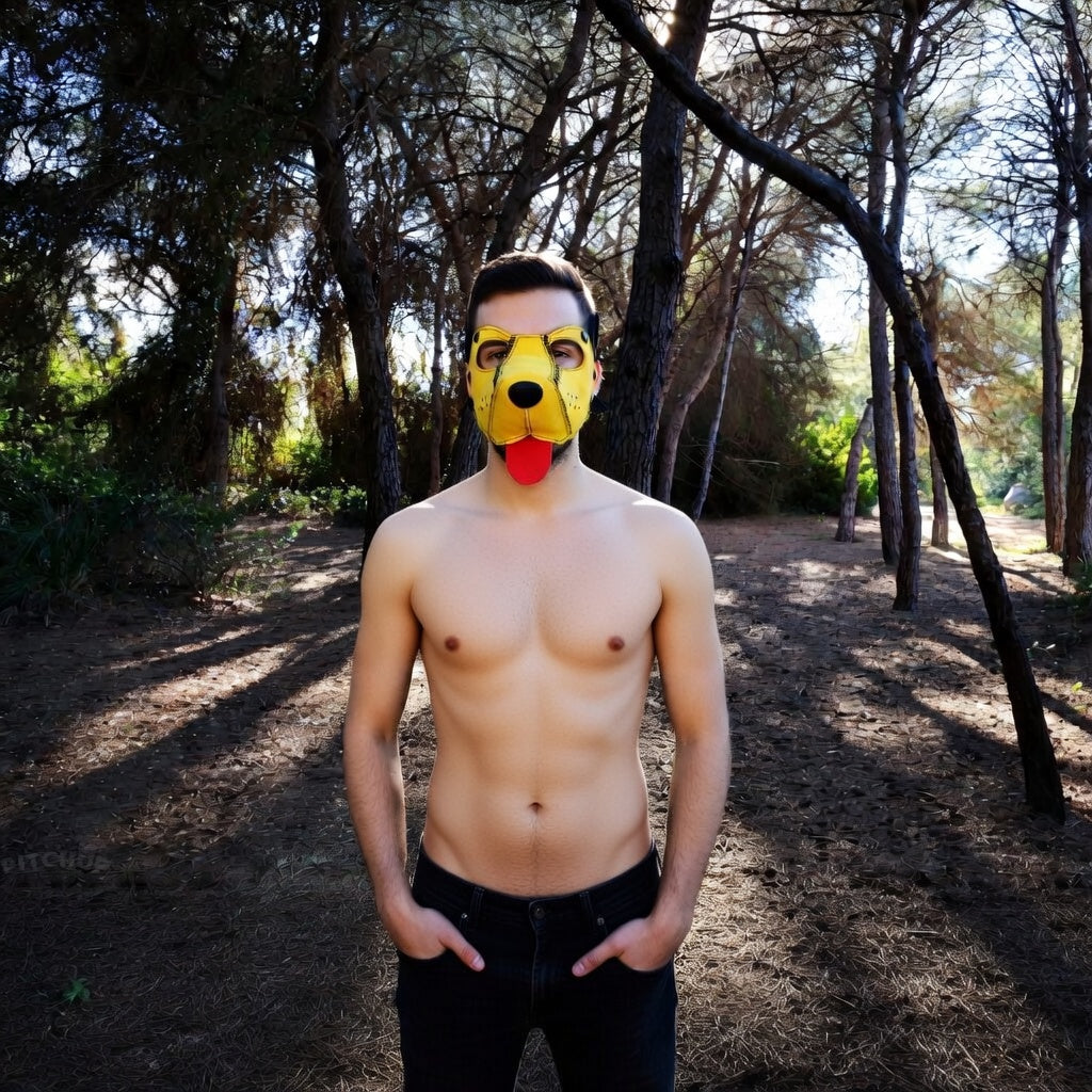 Bozal Puppy Play Amarillo · Neopreno Premium