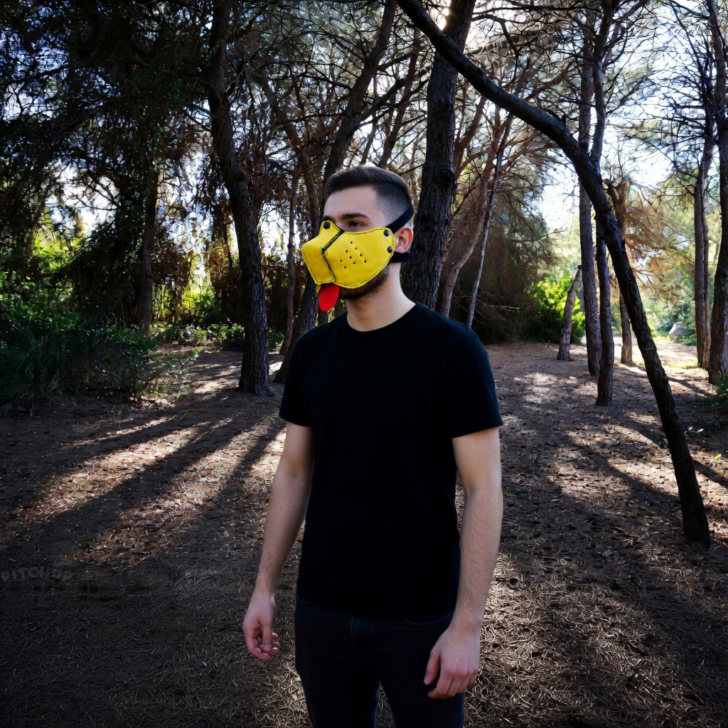 Bozal Puppy Play Amarillo · Neopreno Premium