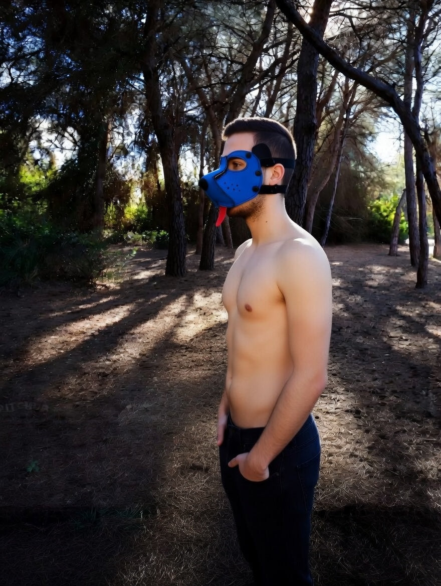 Bozal Puppy Play Azul · Neopreno Premium