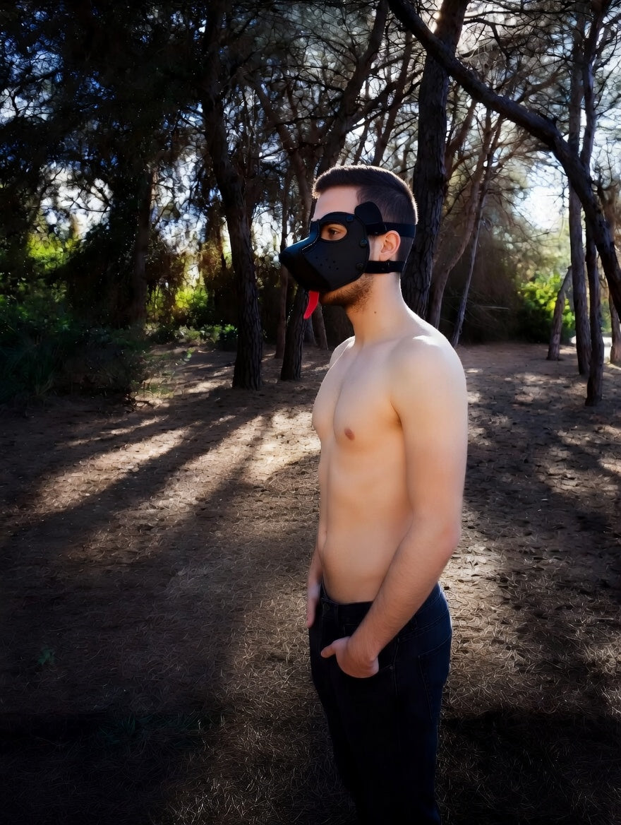 Bozal Puppy Play Negro · Neopreno Premium