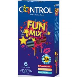 Preservativos Control Fun Mix 6 Uds – 3 Tipos de Placer