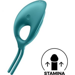 Anillo Vibrador Satisfyer Recargable 12 Modos Clítoris