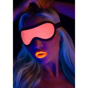 Antifaz Cuero Vegano Luminoso Bondage Sensorial TABOOM