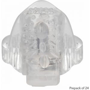 Estimulador Lingual Vibrante Oral Pack 24 Unidades Transparente Teaser