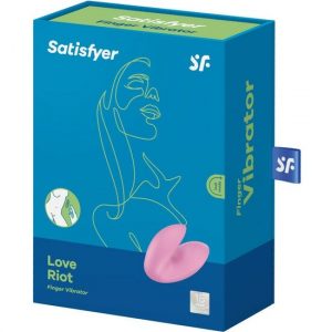 Vibrador Dedo Potente Recargable 12 Programas Satisfyer Love Riot
