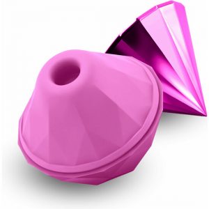 Vibrador Joya Aire Recargable 7 Succión Silicona Rosa Sugar Pop