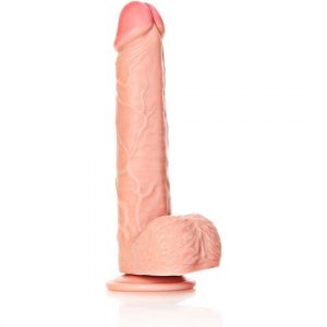 REALROCK - PENE REALÍSTICO CON TESTÍCULOS - 10/ 25,5 CM