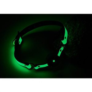 Mordaza Bola Verde Luminosa Radiant Silicona BDSM