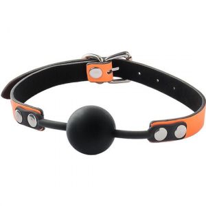 Mordaza Bola Naranja Luminosa Radiant Glow in the Dark