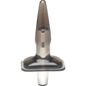 MenzStuff Purrfect Plug Smoke – Plug Anal Vibrante para Principiantes