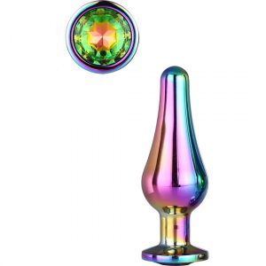 Gleaming Love Coloured Pleasure Plug S – Plug Anal Pequeño con Piedra Preciosa