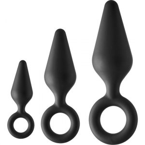 FantASStic Anal Training Kit – Set de 3 Tapones Anal con Anillo