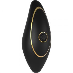Estimulador Bragas Recargable Clítoris 10 Modos Negro Dorado Vivienne
