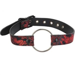 Mordaza Anillo Bondage Metal Blaze O-Ring Felación