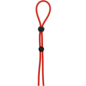 Anillo Doble Lazo Constricción Stretchy Lasso Cage Rojo