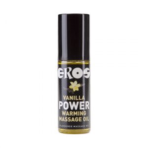 Aceite de Masaje Eros Vanilla Power 100ml – Comestible y Efecto Calor