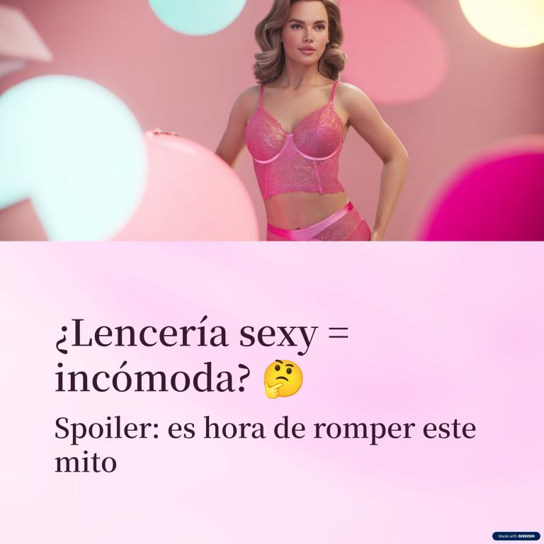 lencería sexy cómoda