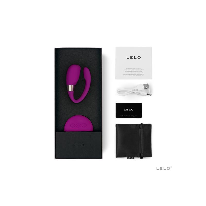 LELO Tiani 3: Vibrador para Parejas con Mando (Deep Pink) - Imagen 4