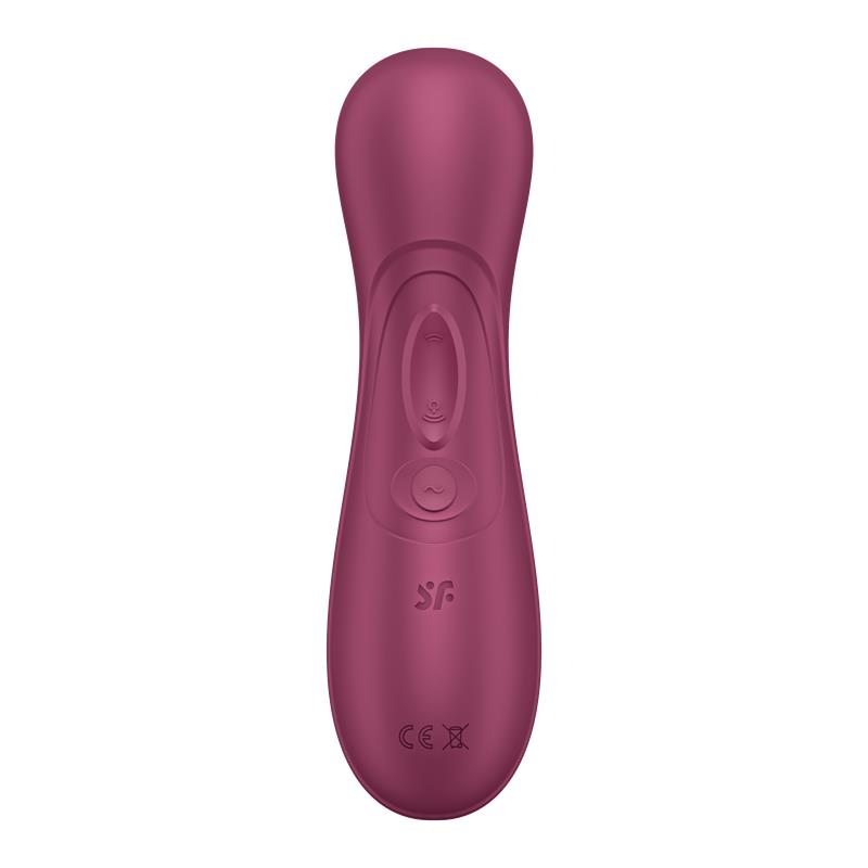 Satisfyer Pro 2 Gen 3: Succionador App + Liquid Air (Red Wine) - Imagen 6