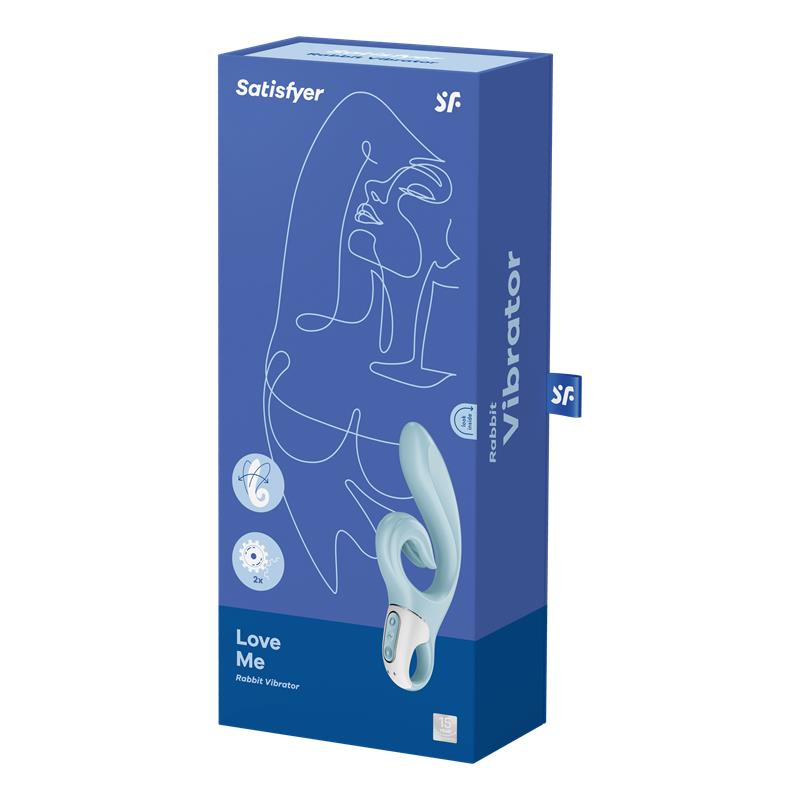 Satisfyer Love Me: Vibrador Punto G Ergonómico (Blue) - Imagen 8