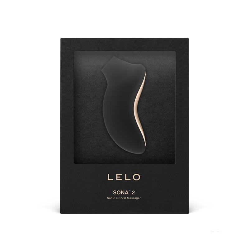 LELO Sona 2 - Masajeador Sónico de Clítoris (Black & Gold) - Imagen 5