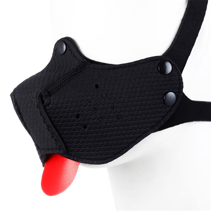 Bozal Puppy Play de Neopreno · A-GUSTO Black - Imagen 3