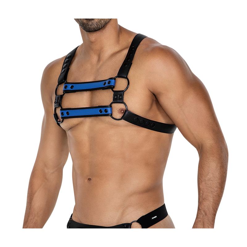 Arnés 4WAY Blue Modular · CUT4MEN Multi-Style - Imagen 3