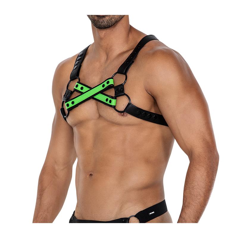 Arnés 4WAY Green Modular · CUT4MEN Multi-Style - Imagen 3
