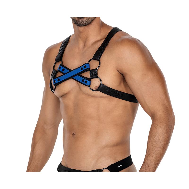 Arnés 4WAY Blue Modular · CUT4MEN Multi-Style - Imagen 4