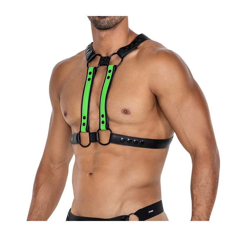 Arnés 4WAY Green Modular · CUT4MEN Multi-Style - Imagen 4