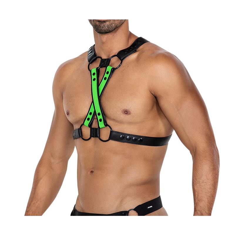 Arnés 4WAY Green Modular · CUT4MEN Multi-Style - Imagen 5